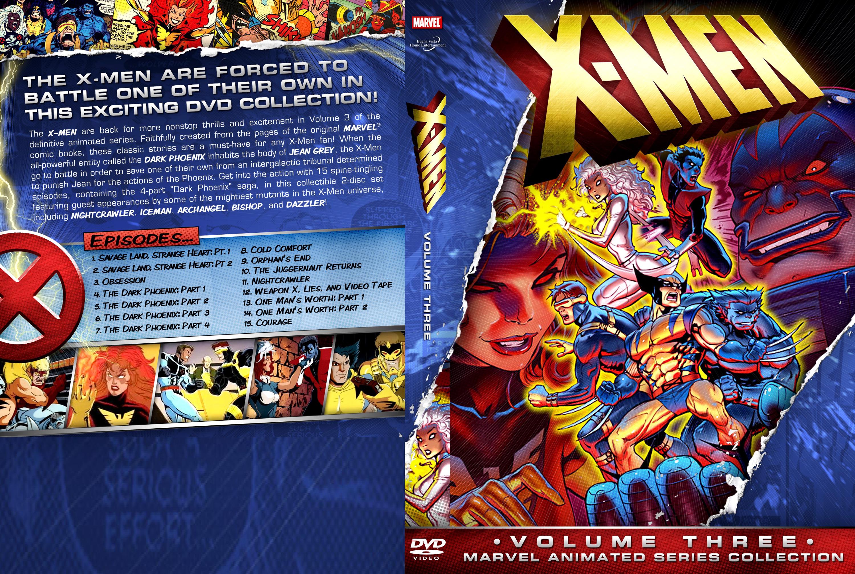 X-men Animated Series Volume Three 2 DISC SET - Etsy