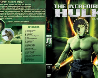 The Hulk Season 3 Complete DVD Set