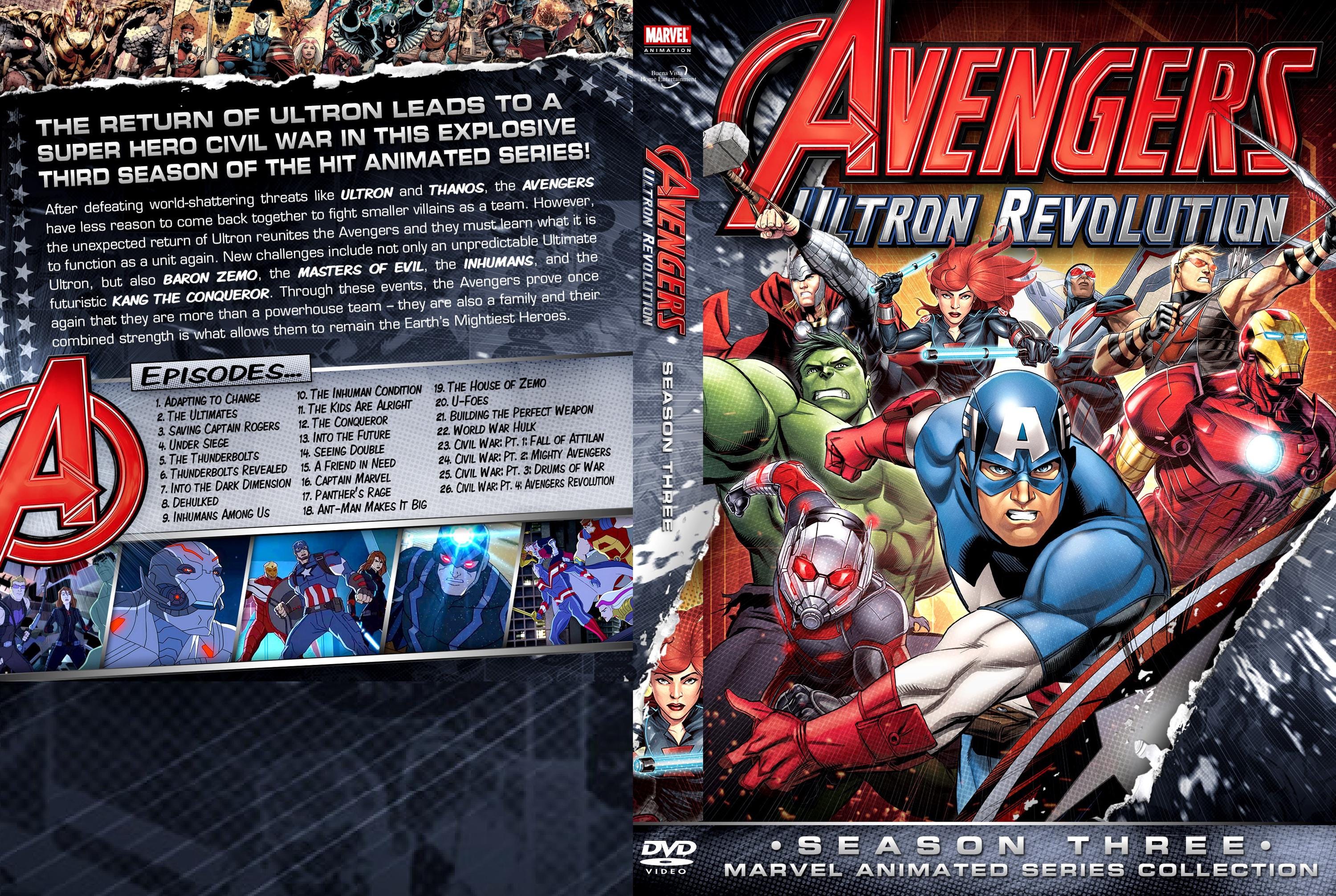 Avengers Assemble Season 3 Dvd 26 Episodes - Etsy