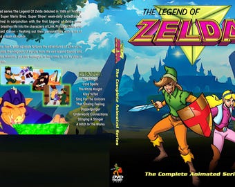 The Legend of Zelda Animated Series - Etsy