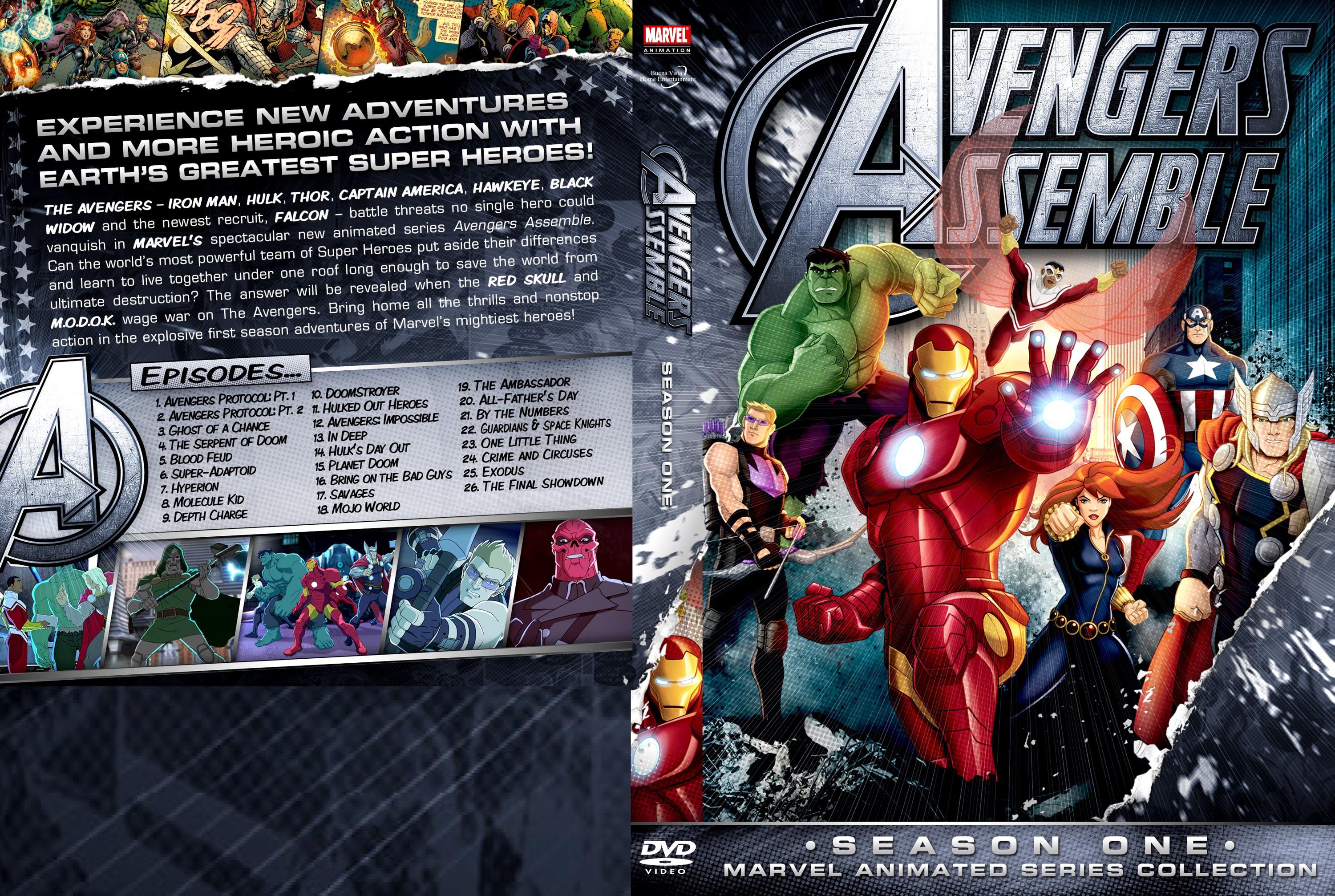 Avengers Assemble Season 1 Dvd 26 Episodes - Etsy