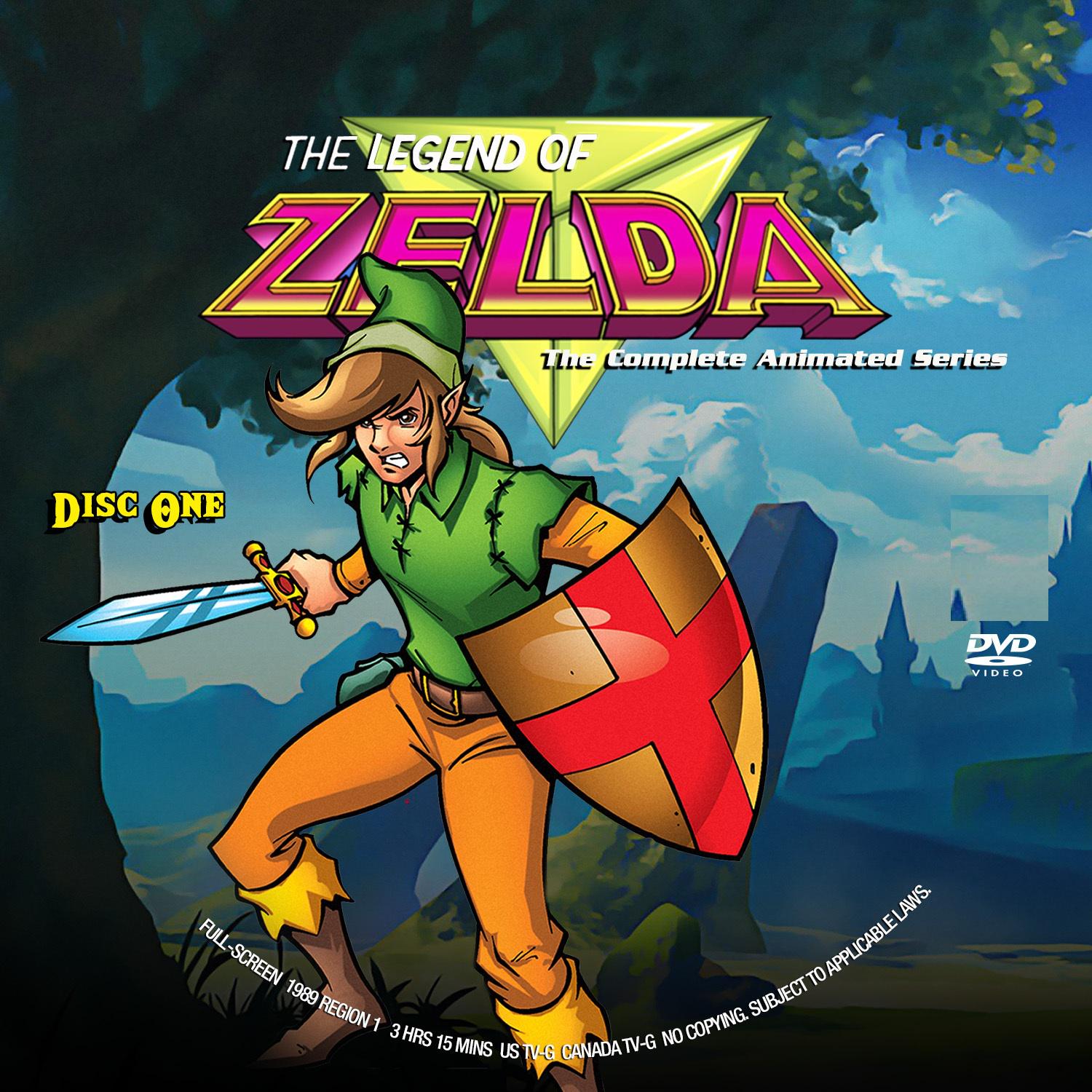 The Legend of Zelda Animated Series - Etsy