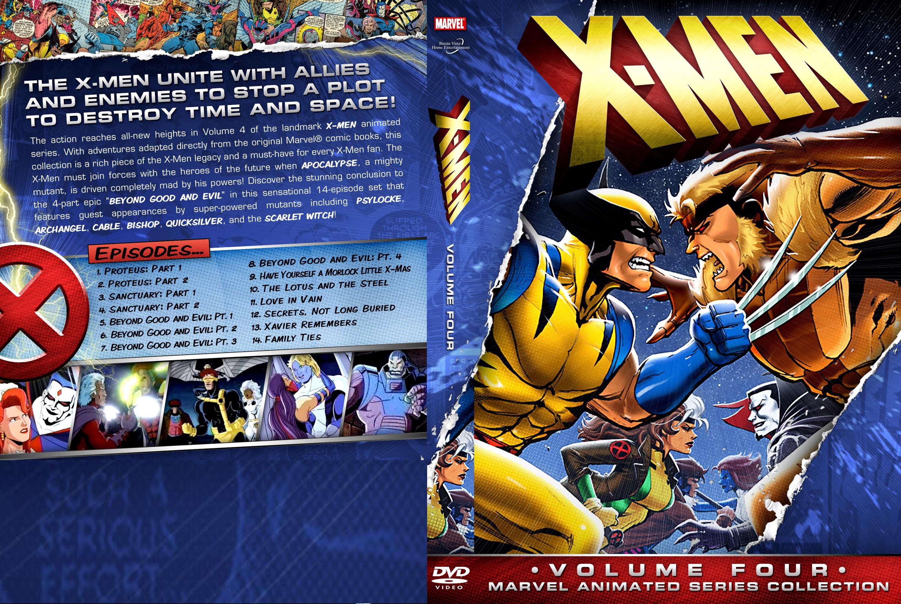X Men Animated Series Dvd - Etsy