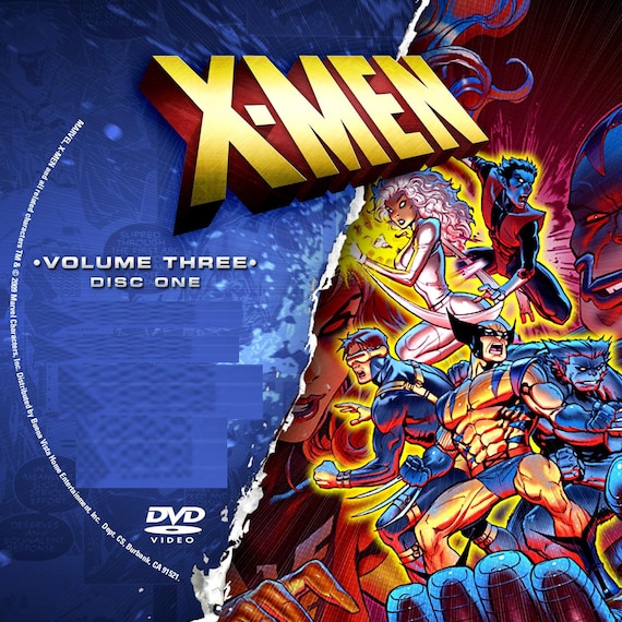 X-men Animated Series Volume Three 2 DISC SET - Etsy