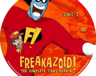 Freakazoid! SEASON ONE (TV Series) - Etsy