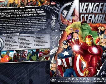 Avengers Assemble Season 2 Dvd 26 Episodes - Etsy