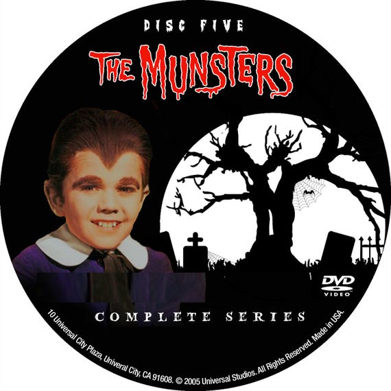 The Munsters: the Complete Series (DVD) - Etsy