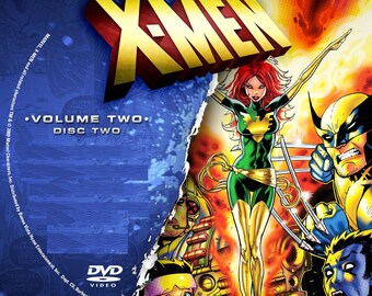 X-men Animated Series Volume 2 2 DISC SET - Etsy