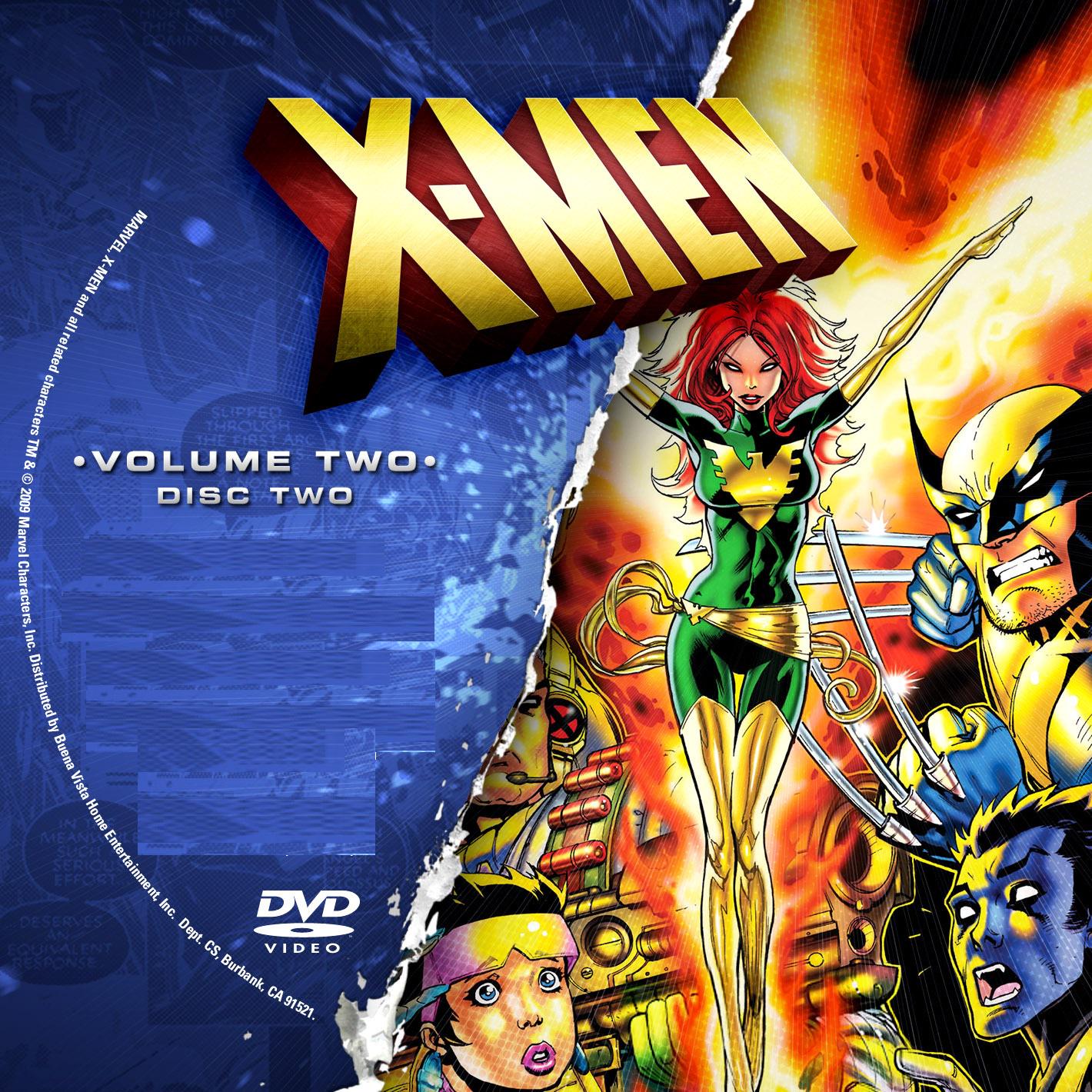 X-men Animated Series Volume 2 2 DISC SET - Etsy