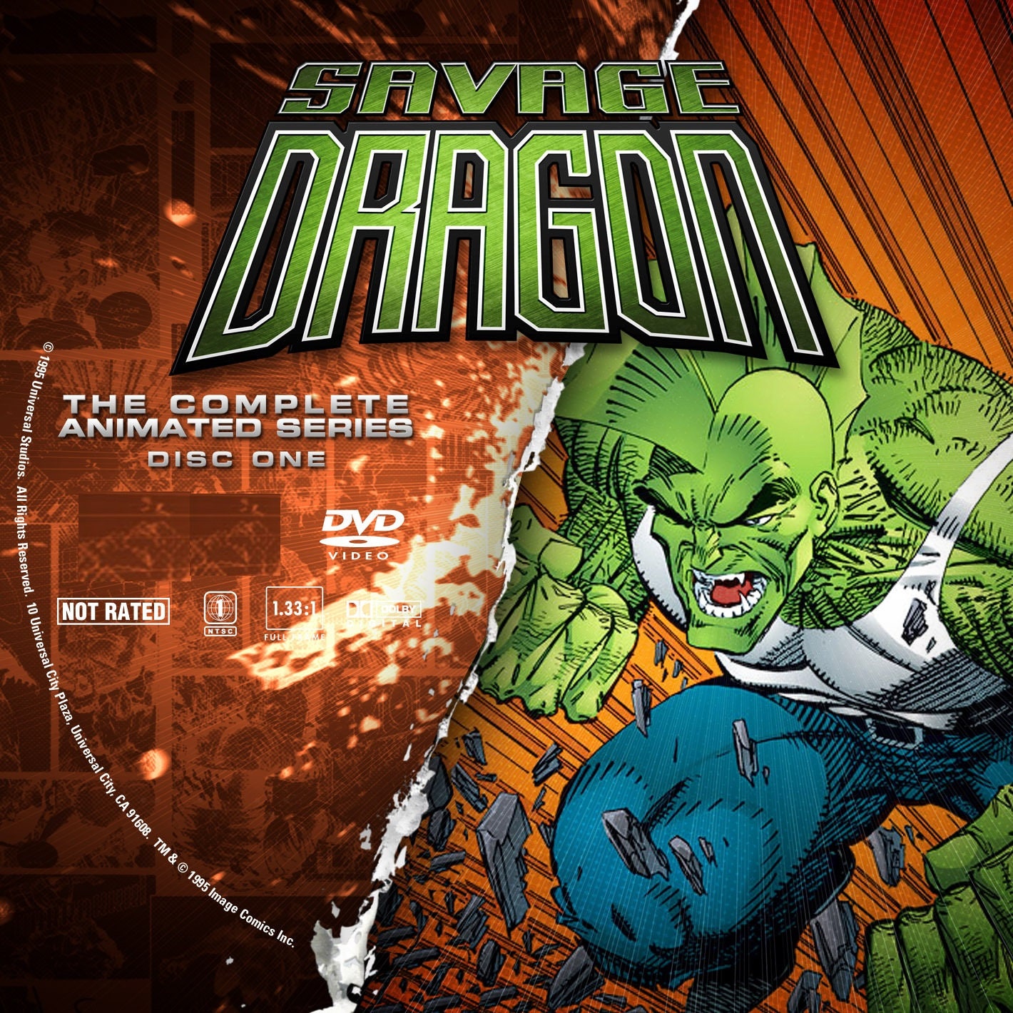 The Savage Dragon: Complete Animated Series DVD - Etsy