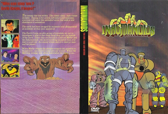 Inhumanoids: Earth Corps Vs Monsters - Etsy