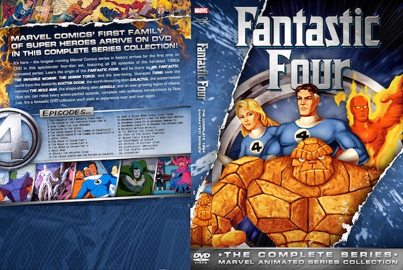 Fantastic Four 1994 Series Season 1 and 2, - Etsy