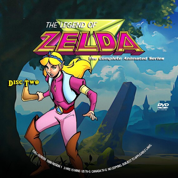 The Legend of Zelda Animated Series - Etsy