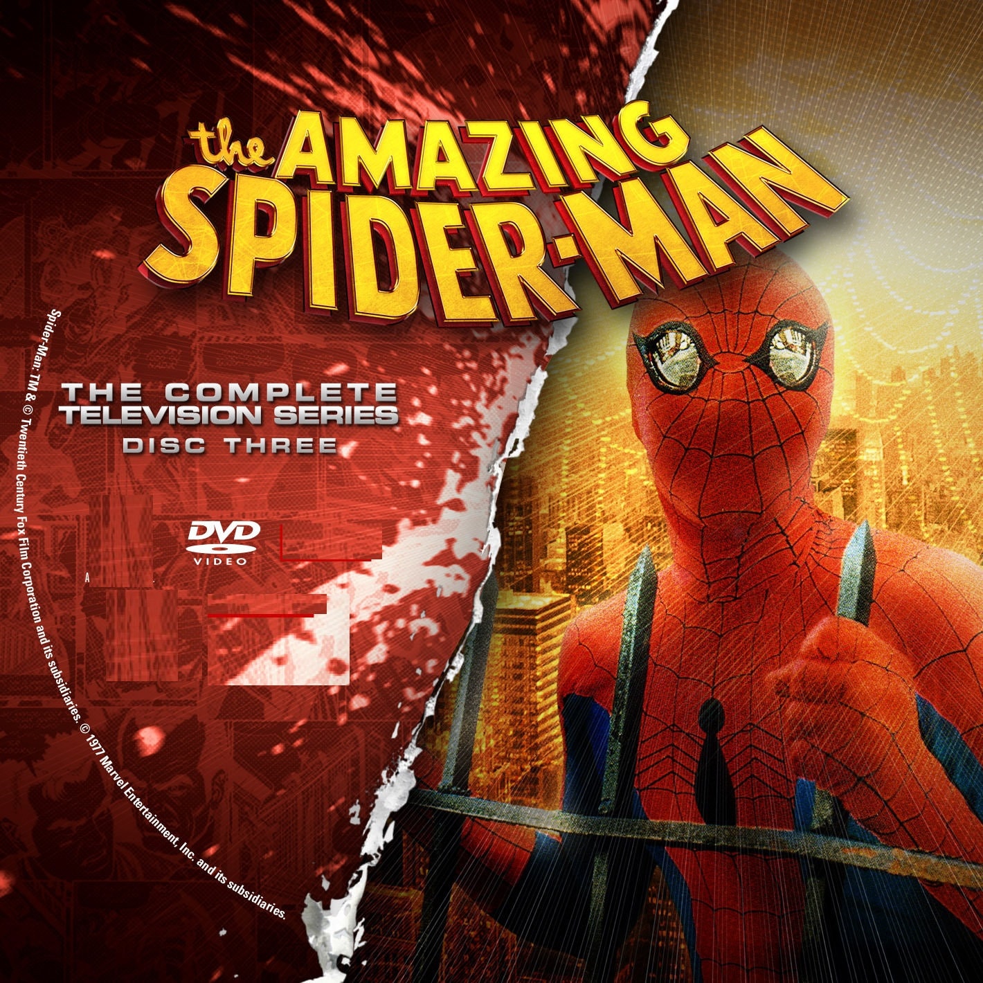 Man　1st LIVE DVD Spiderman the Live Action TV Series From 1977-79 All 14