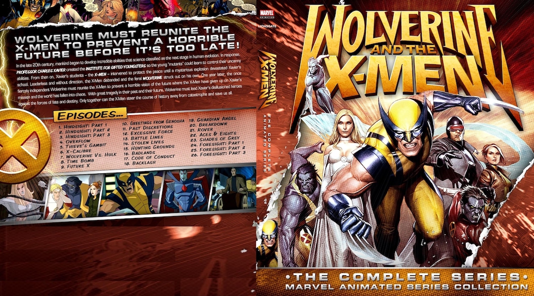 Wolverine and the X-men 3 DISC SET - Etsy