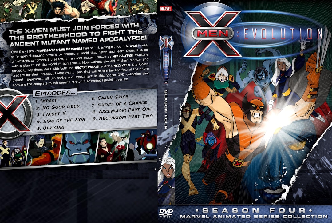 X-men Evolution Season Four - Etsy