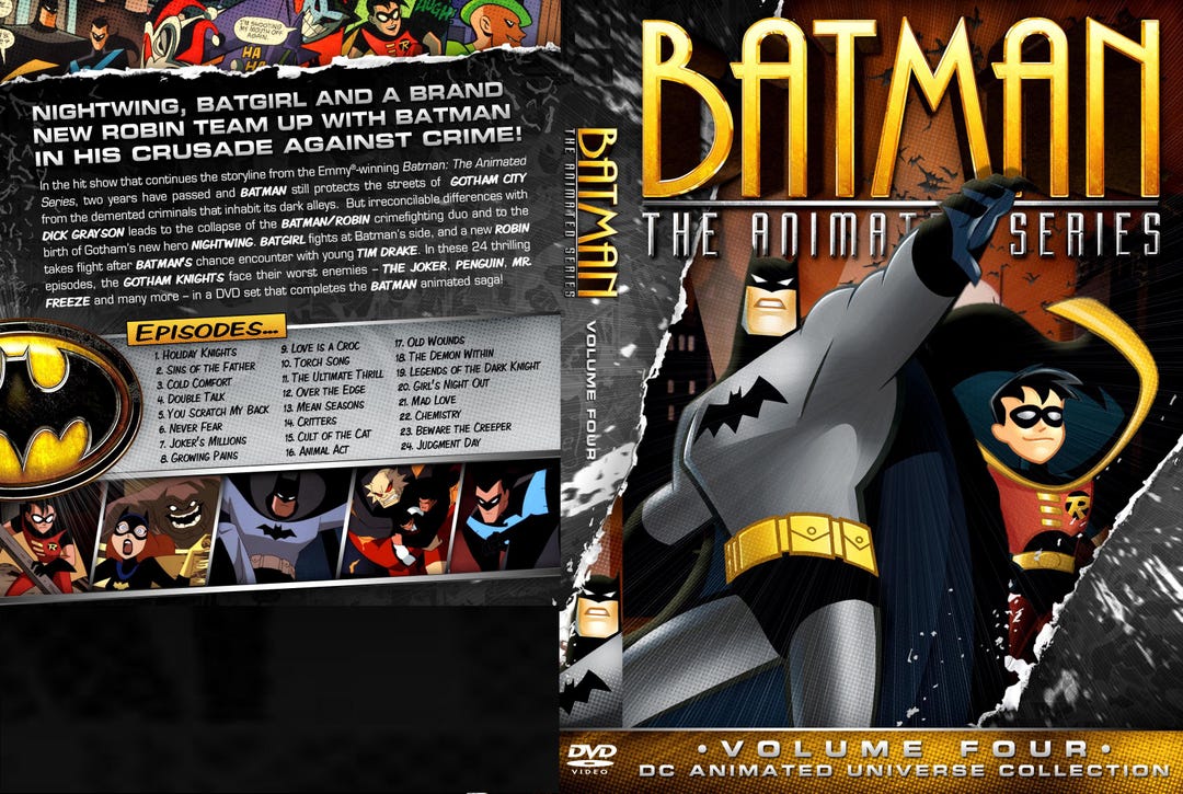 Batman: the Animated Series VOLUME FOUR - Etsy