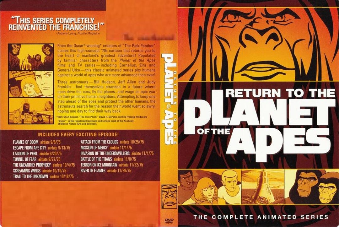Return to the Planet of the Apes - Etsy