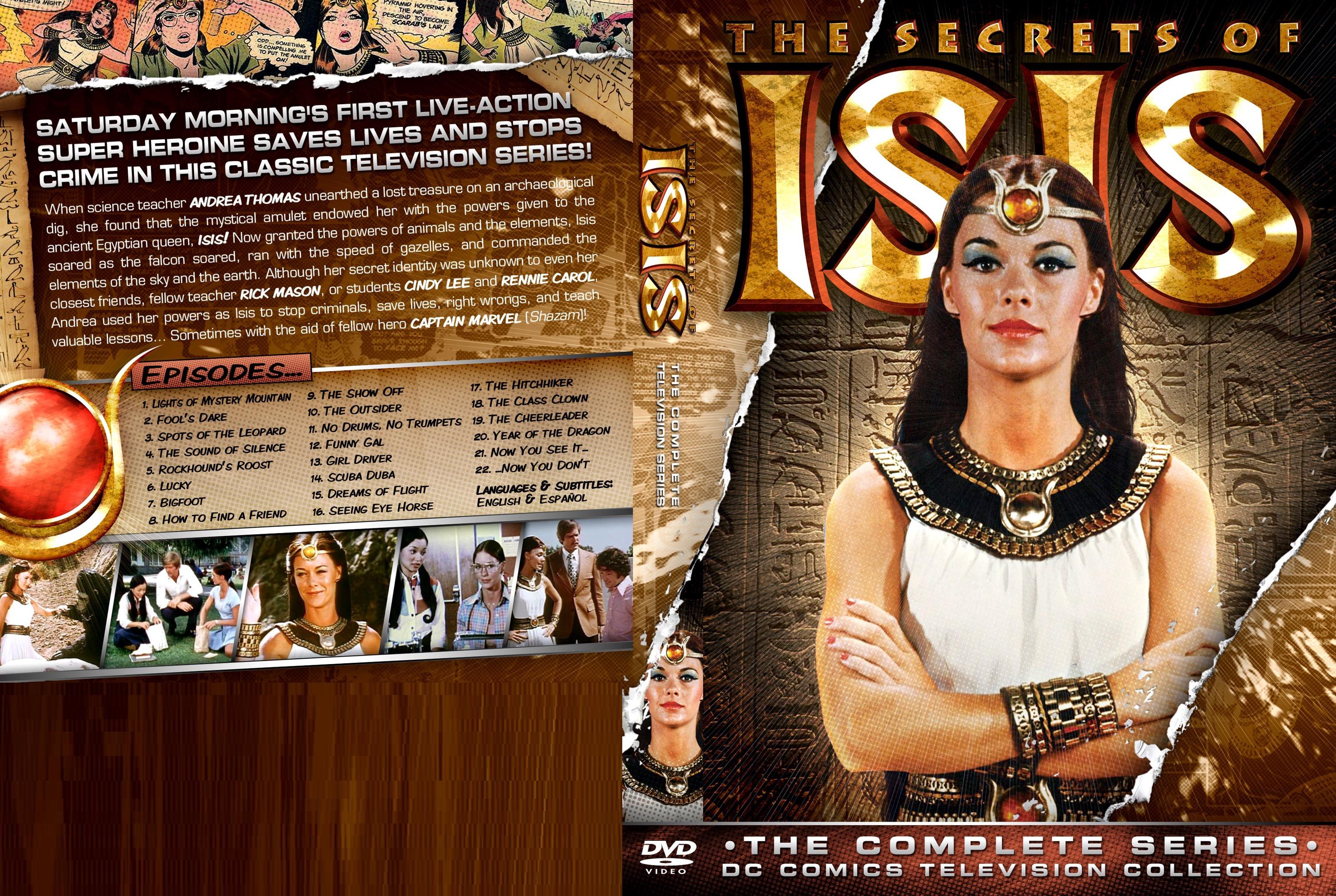 The Secrets of Isis (1975) All Episodes on 3 Dvds. Starring Joanna