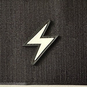 Thunder/Storm, moraal- en tactische patch van pvc, klittenband