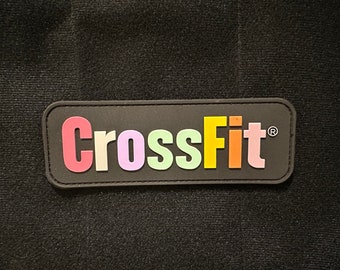 CROSSFIT, PVC Morale and Tactical Patch, Hook and Loop A1