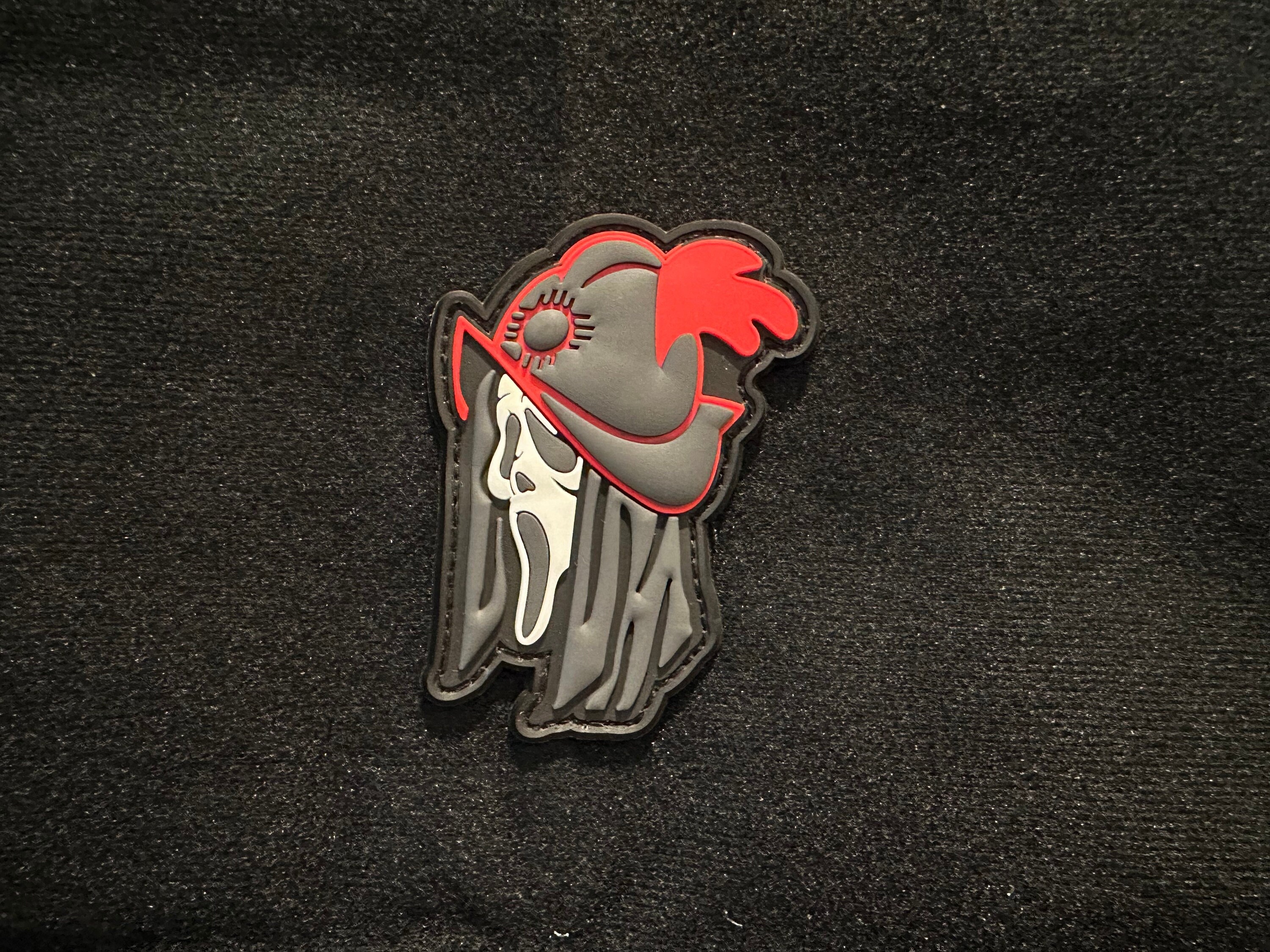 Grim Reaper With Hat / PVC Morale and Tactical Patch, Hook and Loop - Etsy
