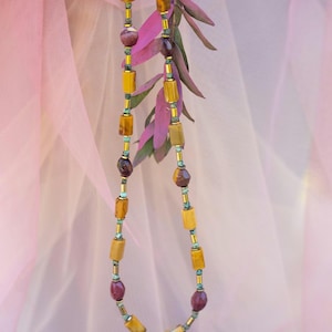 Mookaite and Turquoise Necklace for Women, Statement Mookaite Necklace, Women&#39;s Beaded Necklace, Elegant Jewelry Set for Women