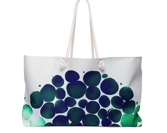 Ocean Pebble Weekender Bag | Spacious Stylish | Ideal for Beach Trips and City Escapes | Nautical Inspired Design | FREE Shipping Worldwide