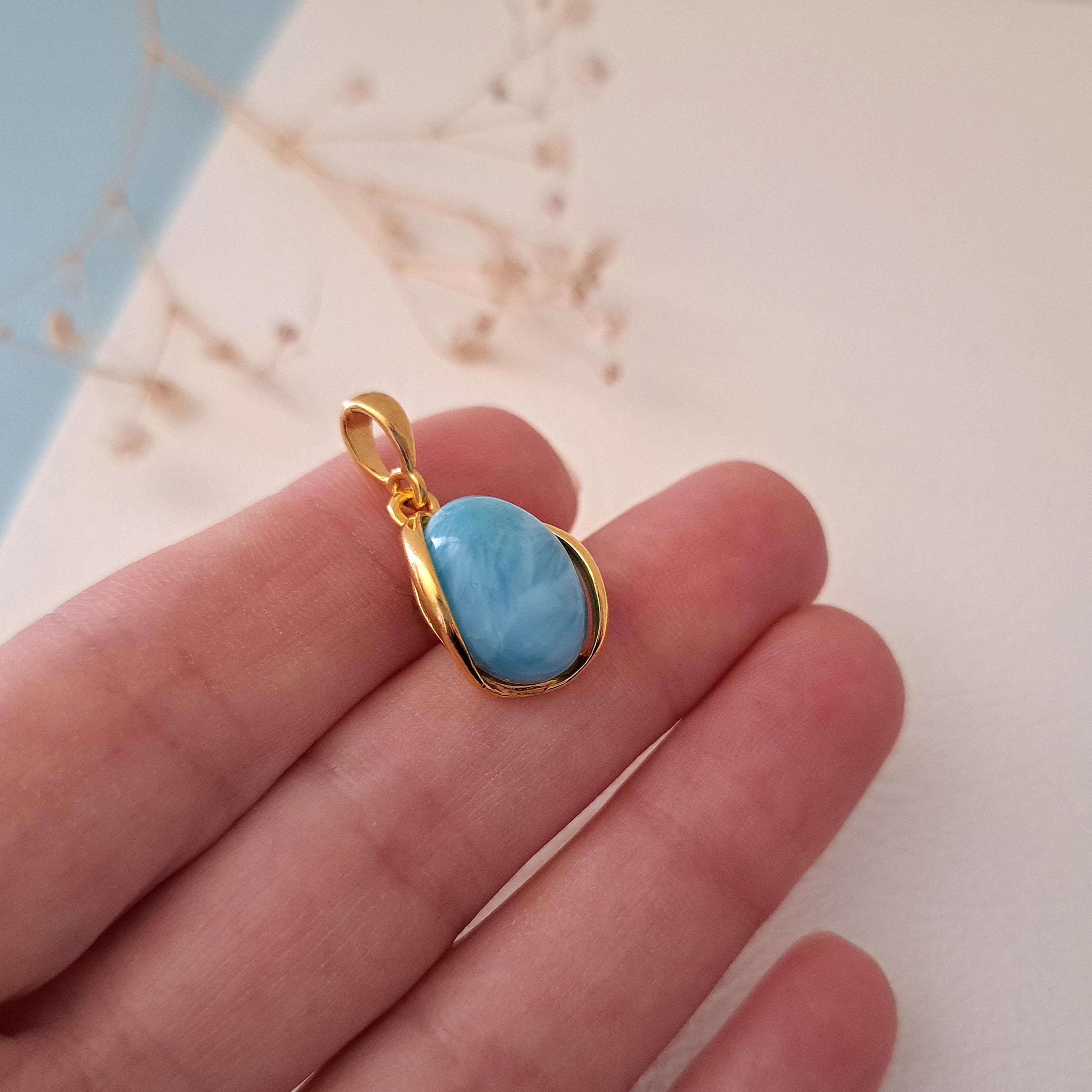 Pierre Précieuse Jeremejevite Naturelle Non Chauffée - 12,50 Ct - Ovale Bleu - Certifiée GDL