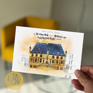 Postkarte Rathaus des Westfälischen Friedens