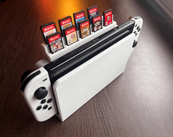 Houder for Nintendo Switch-gamekarten: organizator może je przeglądać