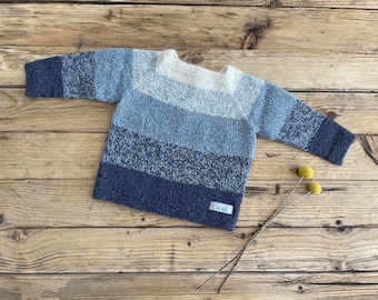 Softer Babypullover, 100% Alpaka