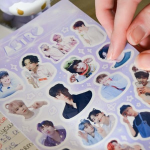 Gruppo K-Pop maschile STICKERBLAD