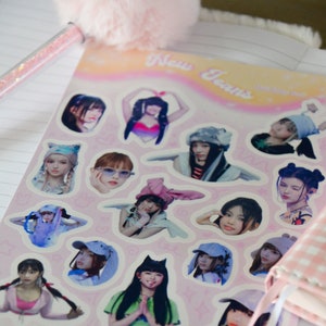Meisjes K-Pop band STICKERBLAD