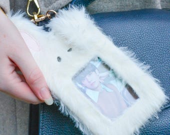 Kawaii-konijn PHOTOCARD-HOUDER