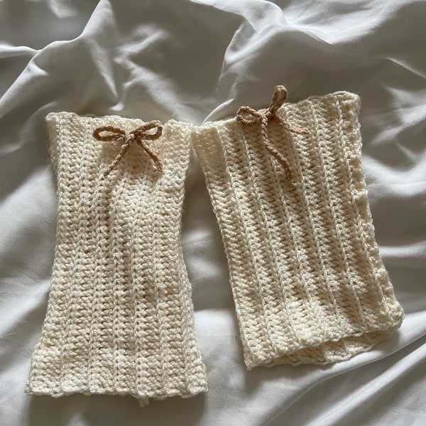 Jambières au crochet