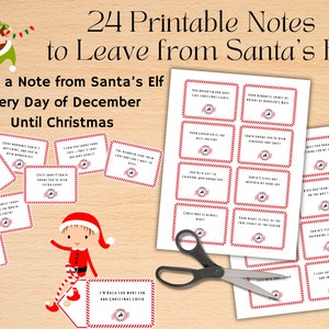 Letter From Santa Printable Notes From Elf Letter (Download Now) - Etsy