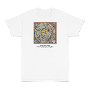 T-shirt Hyperborea Land Beyond The North Wind