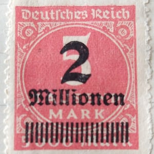 Hyperinflationsmarken des Deutschen Reiches, 1923