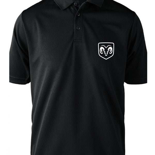 Dodge Ram Truck Sport Reebok Polo Shirt High End Quality Product Represent Your Favorite Car Men's Apparel By The Reebok Golf Polo shirt