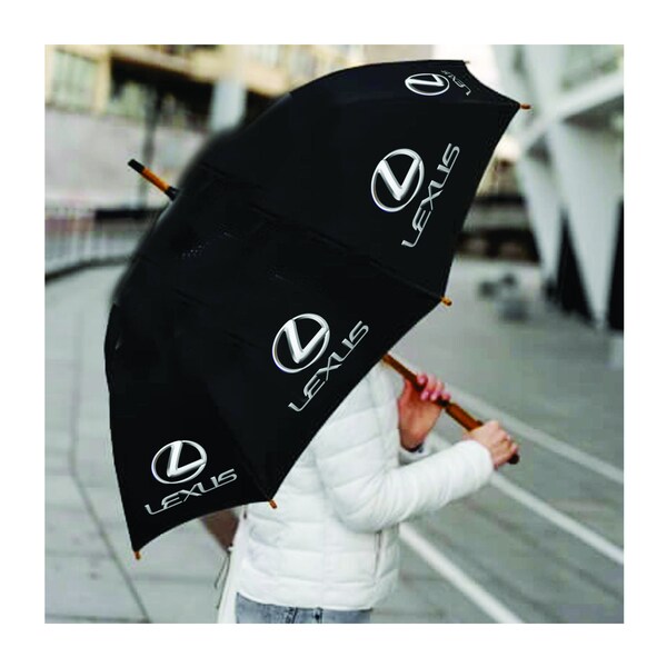 LEXUS Custom Made Umbrella Sizes Up To 48 Inches Collapsing unit Round Octagon Shape