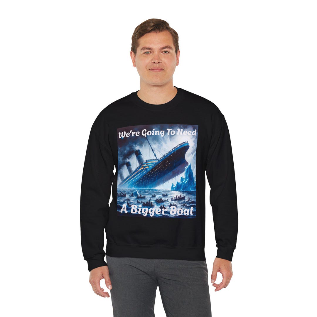Sweatshirt Titanic Chats – Pull Doux Et Fun Pour Amoureux Des Chats