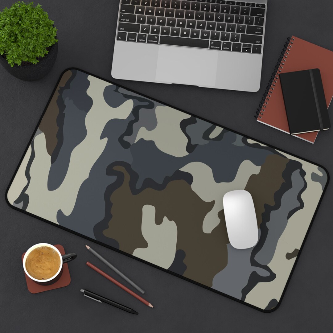 Copy of Camo Desk Mat With Real Hunter Camo Etsy