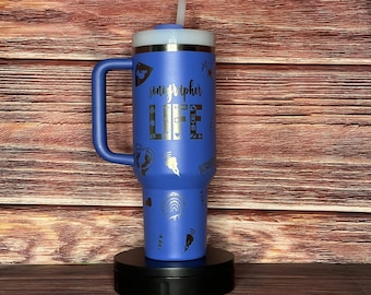 Sonographer 40oz Tumbler | Sonography Gift for Ultrasound Techs | Custom Engraved Stanley Tumbler