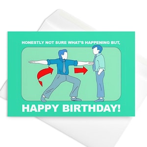 Carte d'anniversaire - drôle - carte d'indemnité de départ joyeux anniversaire
