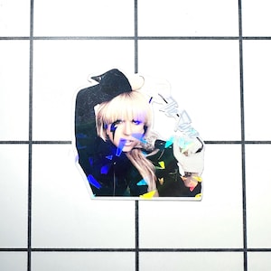 Lady Gaga holographique THE FAME Sticker
