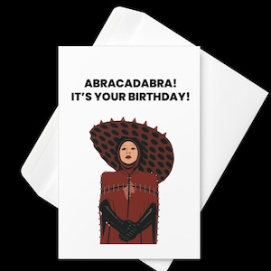 Carte d'anniversaire Lady Gaga ABRACADABRA - Mayhem Gaga - Cartes pop - Anniversaire
