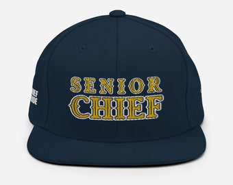 Senior Chief Throwback Snapback Hat