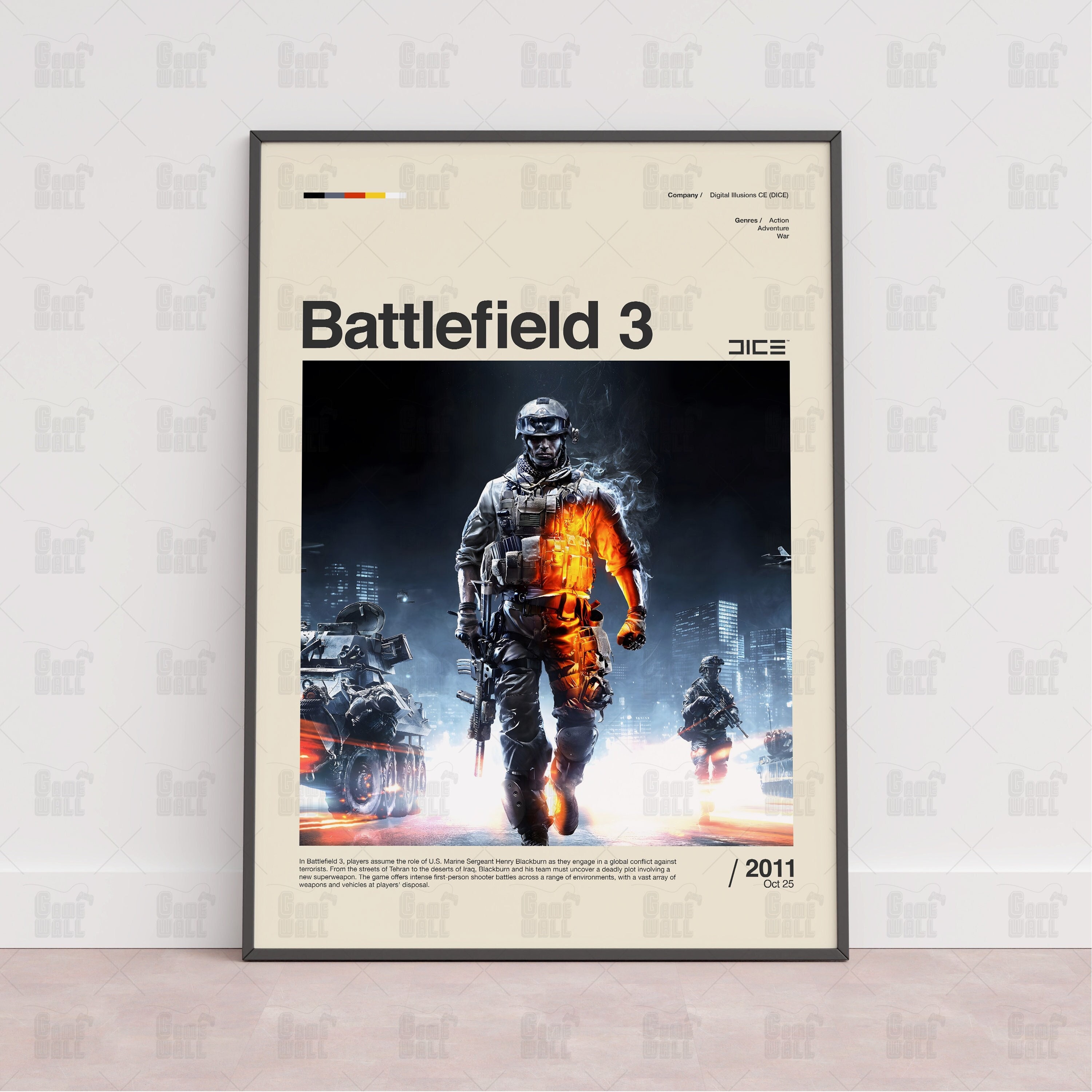 BATTLEFIELD Poster for Sale by LOJAFPS