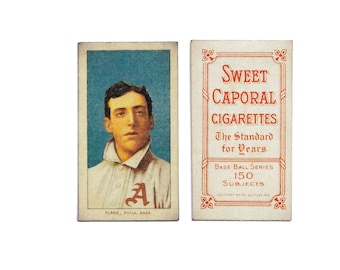 Vintage Collectible: Eddie Plank T206 Reprint - Sweet Caporal Cigarettes Baseball Card